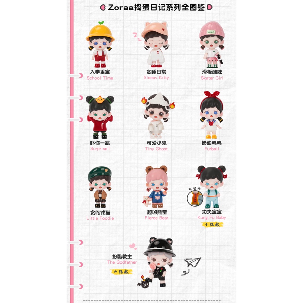 Baby zoraa Mô Hình Búp Bê Dễ Thương Dùng Làm Quà Tặng