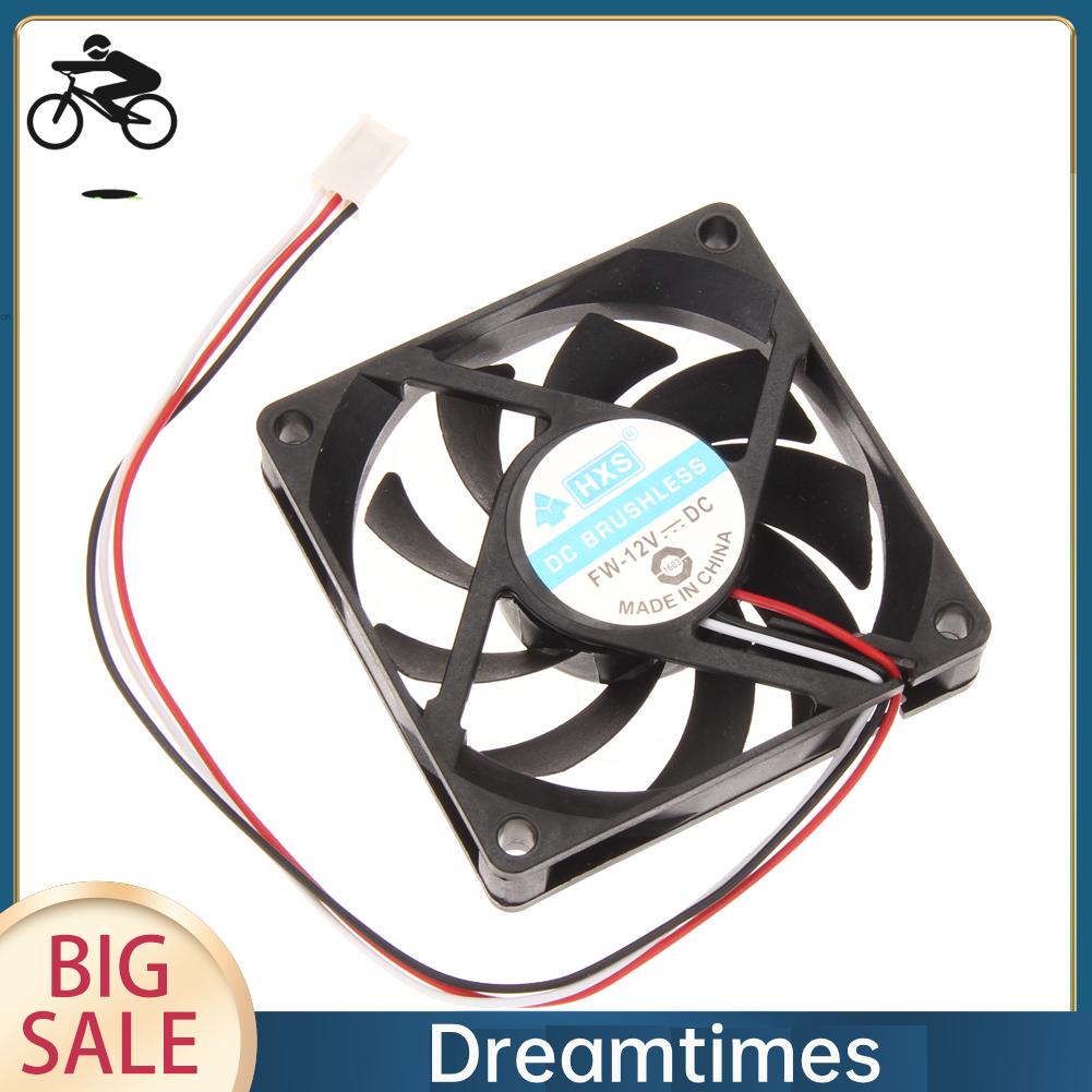Quạt Làm Mát cpu 12v 7cm 70mm 1.vn Tiện Dụng