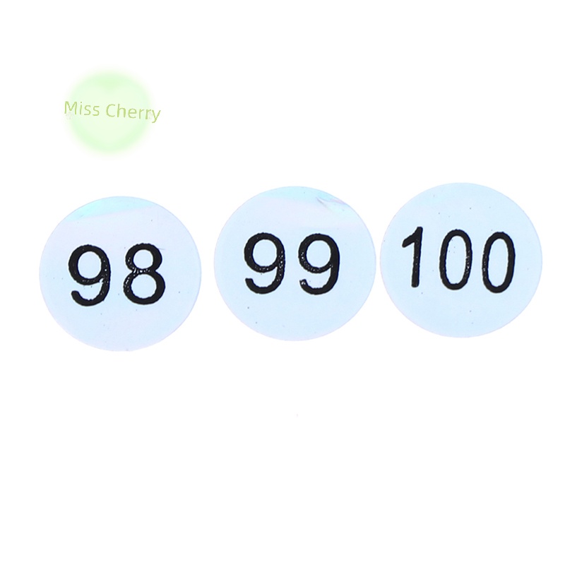 Nhãn Dán Số 1-200 laser Chống Thấm Nước Dành Cho Móng Tay