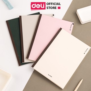 Tập Vở Ghi Chép Dán Gáy Nusign Pastel A5/B5 Deli - Kẻ Ngang 80 trang Chống Lóa - Sổ Tay Planner, Tập Vở Học Sinh