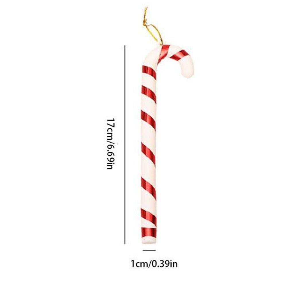 Avalentine Set 6 Hộp Kẹo Xoắn Bằng Nhựa Dễ Thương Treo Trang Trí Cây Thông Noel