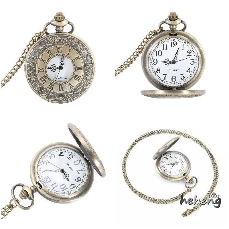 Đồng Hồ Bỏ Túi Phong Cách vintage Thanh Lịch Cho Quý Ông