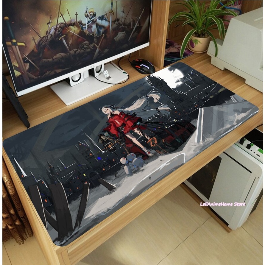Thảm Lót Chuột Chống Trượt Dày Dặn Hóa Trang game arknights Thekadi corrupting heart