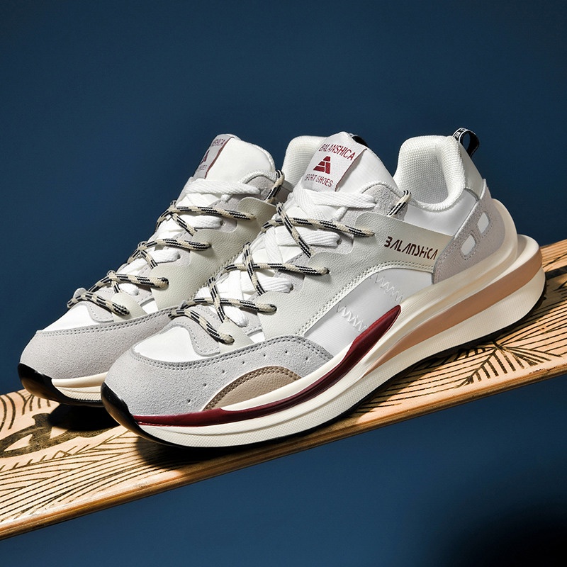 Giày thể thao nam giày chạy bộ nam giày nam thoáng khí giầy nam đế cao giày chunky nam giày nam