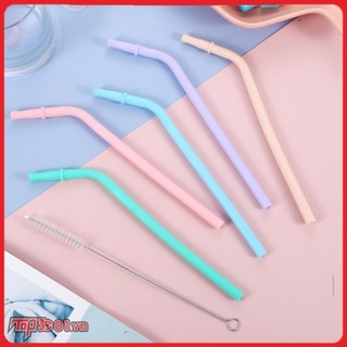 Ống hút silicon có thể tái sử dụng ống hút thẳng hút cong -top3c01