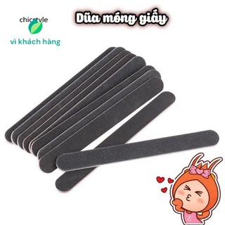Dũa móng tay nhám bằng giấy hai mặt - Shop Vì Khách Hàng