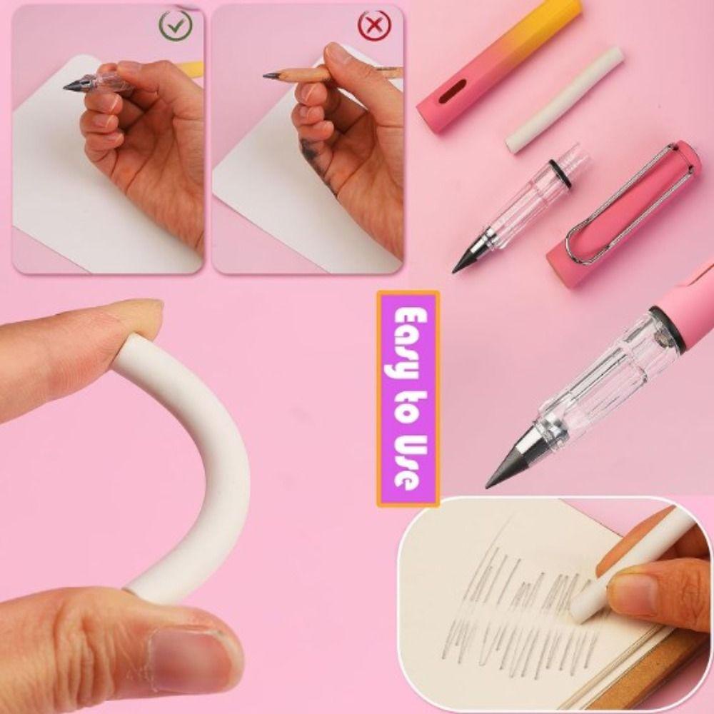 UUMIR Bút Chì Bấm Vĩnh Viễn Nhiều Màu Sắc 5.5 inch