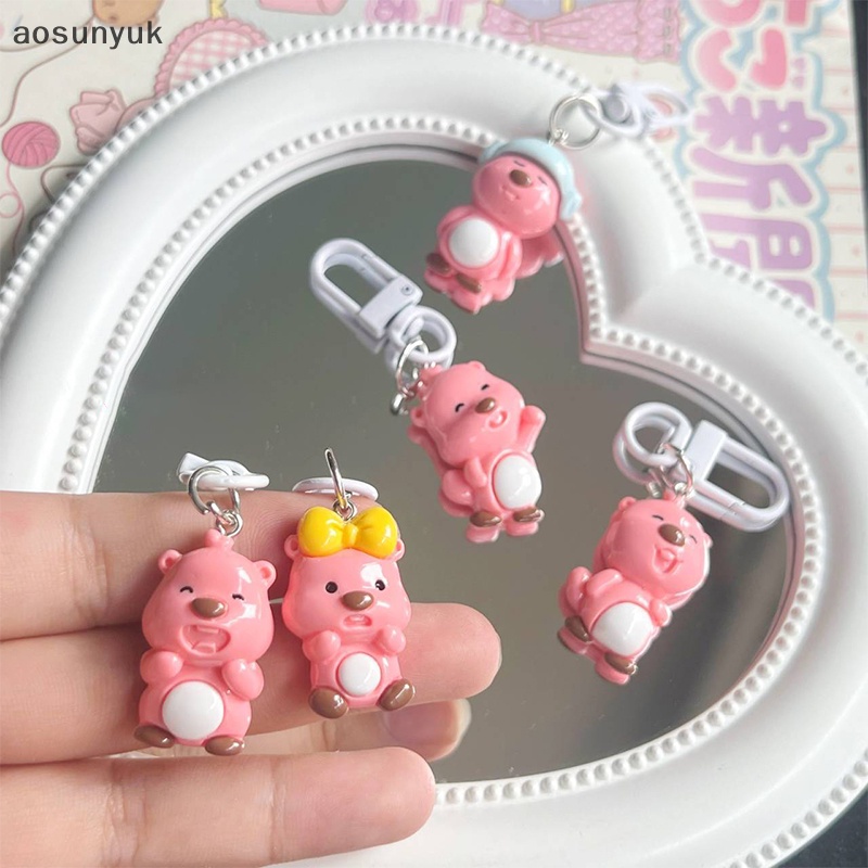 Aosunyuk kawaii loopy Hoạt Hình Đáng Yêu Có Móc Khóa diy Dành Cho Điện Thoại Túi Xách Nữ