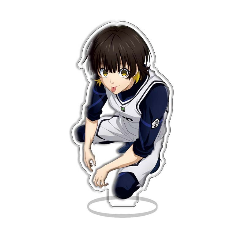 Mô hình standee Anime Blue Lock Isagi Yoichi Cosplay Acrylic Stand Chigiri Hyoma Reo Mikage trang trí để bàn 15CM