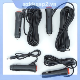 Dây Cáp Nguồn dc 12v 24v 2.1x5.5mm 0.5m - 5m vnk2 Cho Xe Hơi