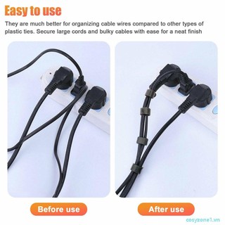 ☃ cosyzone1 ☃ 100PCS/SET Durable Cable Ties Reusable Cable Ties Nylon Wrap Tie Wire