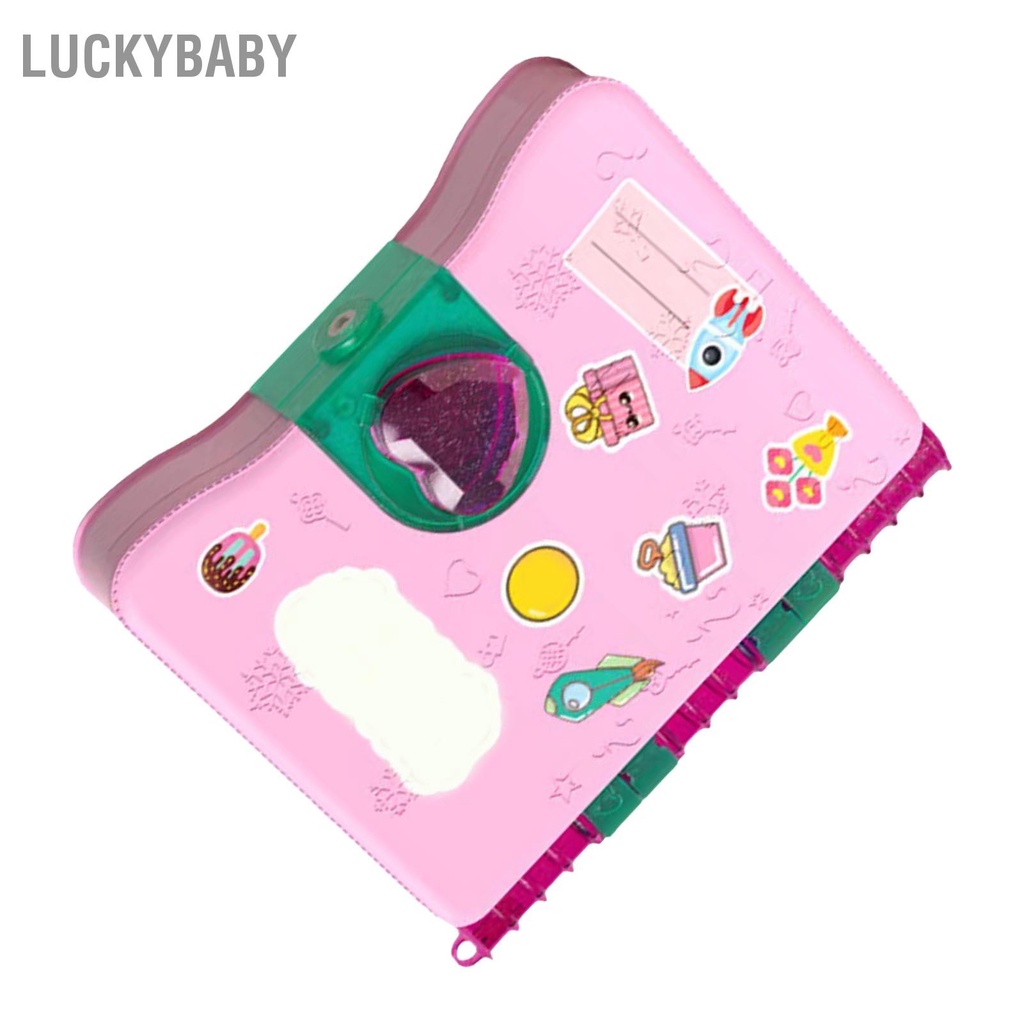 LUCKYBABY Cô Gái Phép Thuật Bất Ngờ Cuốn Sách Bí Mật Vui Vẻ Hộp Trang Sức Văn Phòng Phẩm Nhật Ký Công Chúa Ma
