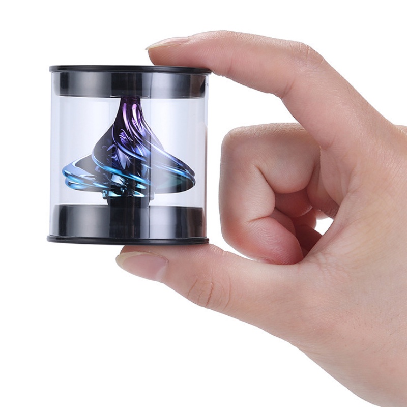 Fingertip Đồ Chơi Con Quay Giảm Căng Thẳng Tự Động Màu Sắc Tươi Sáng Cho Trẻ Em
