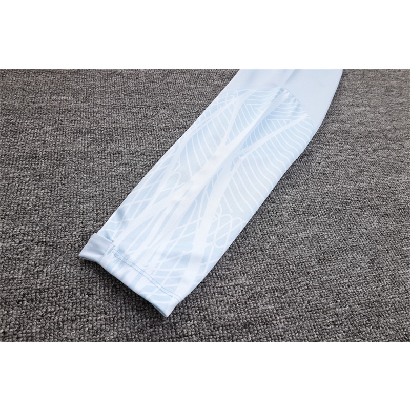 Áo Bóng Đá Thể Thao Tay Dài Có Khóa Kéo size Lớn s-Xl 01 24 inter milan Cho Nam