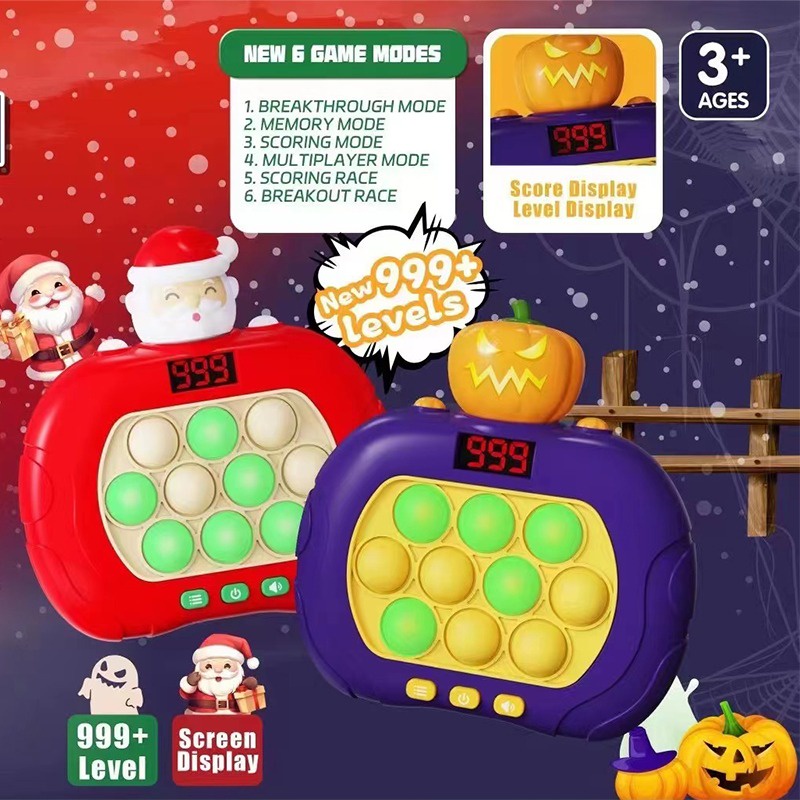 Phiên Bản Cuối Cùng 999 Trò Chơi pop light Đẩy Nhanh Với Màn Hình led Cho Trẻ Em Và Người Lớn