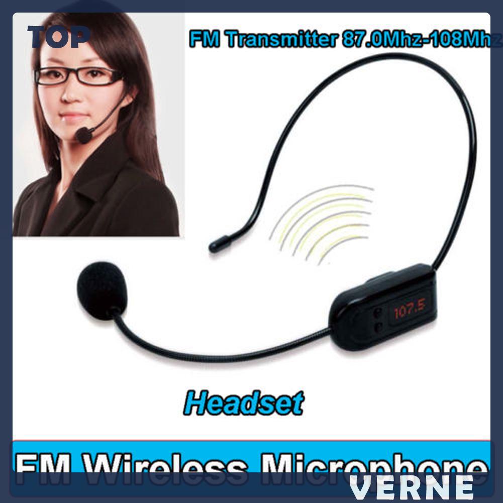 Tai Nghe Kèm mic radio fm Không Dây