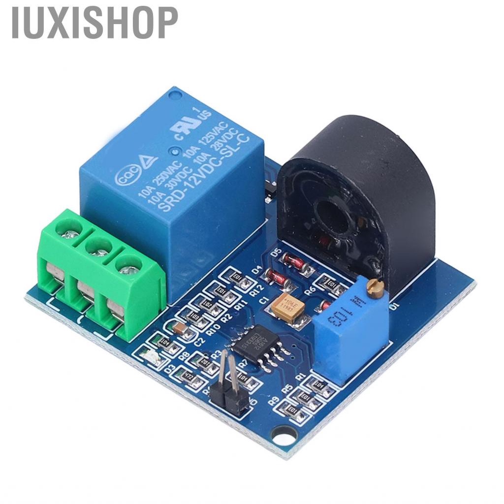 Iuxishop 1 x AC Current Detection  Module 12V Relay Protection Board