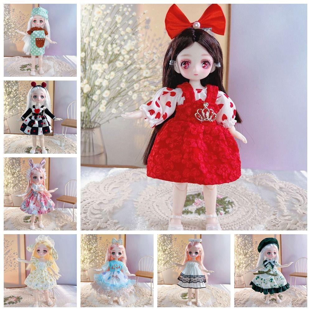 Mmluck bjd Mắt Búp Bê Mắt To 3d Nhiều Màu Có Thể Tháo Rời diy