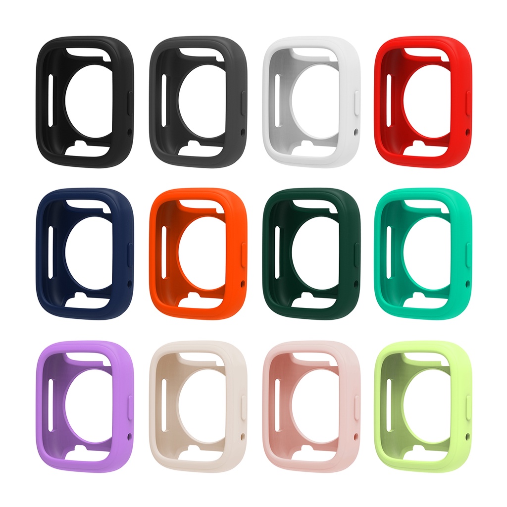 Ốp Bảo Vệ Bằng Silicon Màu Kẹo Cho Đồng Hồ Thông Minh xiaomi redmi watch 3 active