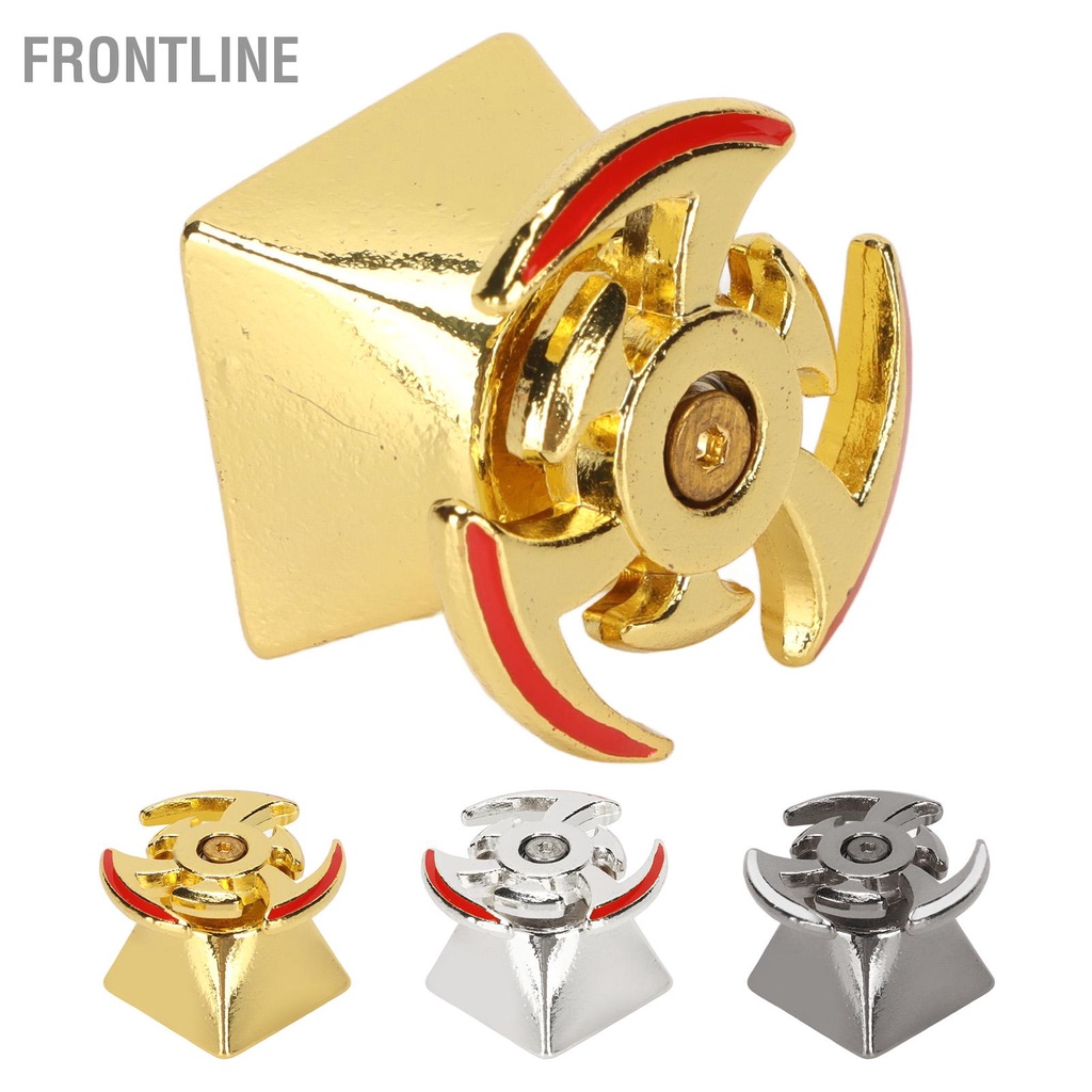 Frontline Xoay Keycap Kim Loại Hình Đầu Thiết Kế Công Thái Học DIY Tùy Chỉnh Cho Bàn Phím Cơ