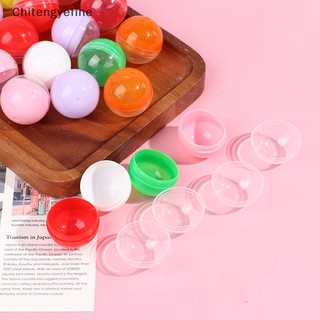Ctye Set 100 Viên Nang Nhựa Rỗng Nửa Màu Sắc Dùng Làm Đồ Chơi Cho Bé