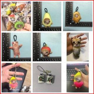 Fash crying cat Móc Khóa Búp Bê Mèo Khóc Chuối Vui Nhộn Có Âm Thanh Vui Nhộn pop