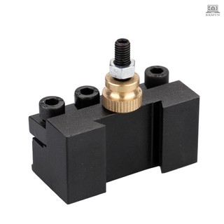 Mini Quick Change Tool Lathe Tool Holder Post Cutter Holder Screw Kit Set Boring Bar Turning Facing Holder Wrench