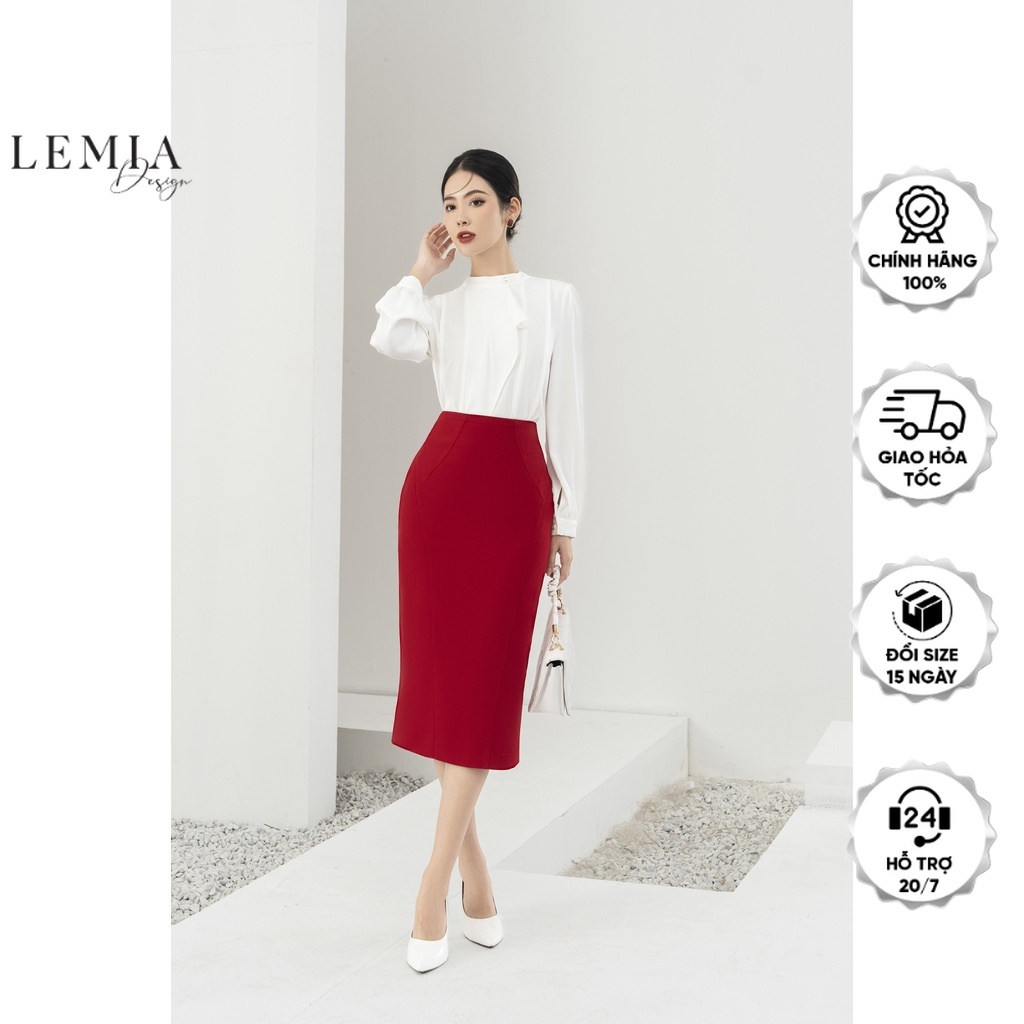 Jupe Ôm Cạp Liền Ốp Sườn Thời Trang Công Sở Nữ By LEMIA Design - 22Z071