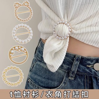 Khóa Cài Khăn Choàng Lụa Đa Năng Thời Trang Hàn Quốc Dễ Phối Đồ