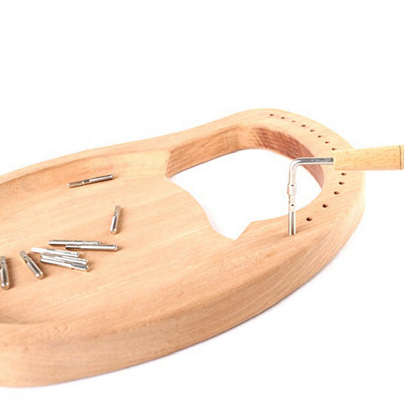 Bộ 10 Cái Đinh Tán + 10 Đinh Tán Hình Chữ l + 10 Dây Cờ Lê Cho Dây Đàn lyre harp