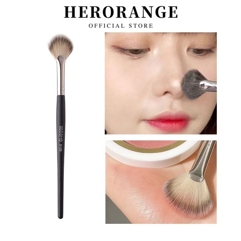 Cọ Trang Điểm Lông Mềm Đánh Phấn Má Hồng Bắt Sáng Bộ Cọ Trang Điểm Đa Năng