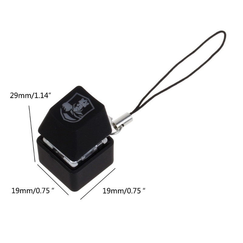 Móc Khóa Kiểm Tra Bàn Phím Máy Tính Có Đèn Nền Thay Thế Giúp Giảm Căng Thẳng