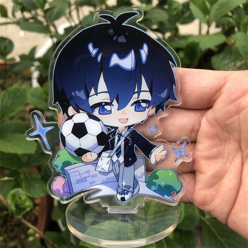 Mô hình Standee Anime BLUE LOCK Chigiri Hyoma anime chibi acrylic standee trưng bày trang trí decor góc học tập
