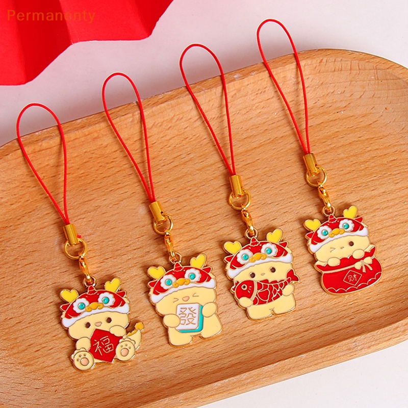 Móc Khóa Điện Thoại Bằng Hợp Kim Hình Rồng Dễ Thương 2024