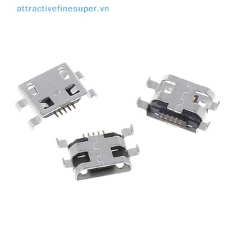 Afs Set 10 Đầu Nối Cổng Sạc type b micro usb 5 pin