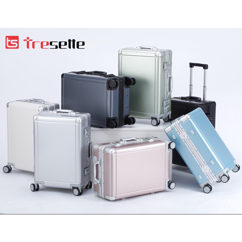 Vali khóa sập hợp kim nhôm nguyên khối Cao Cấp nhập khẩu Hàn Quốc 8007 bảo hành 3 năm
