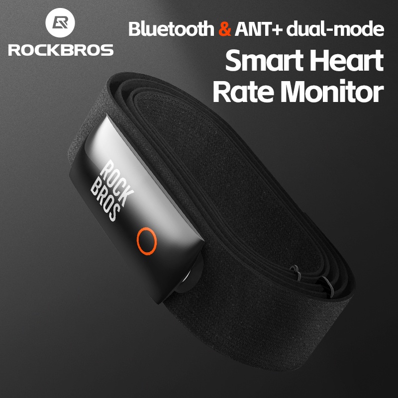 Rockbros Đai đo nhịp tim IPX7 chống nước Bluetooth Strava Mageva Sạc di động