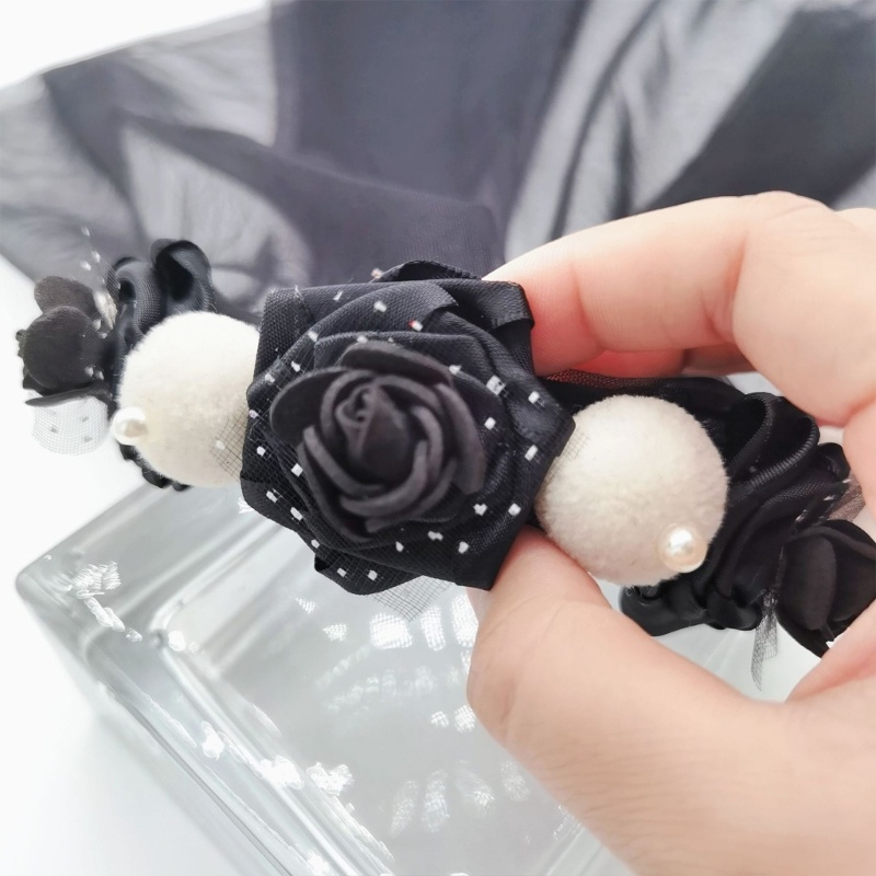 Băng Đô Hoa Hồng Đáng Sợ Cho Cô Dâu Trong Ngày halloween