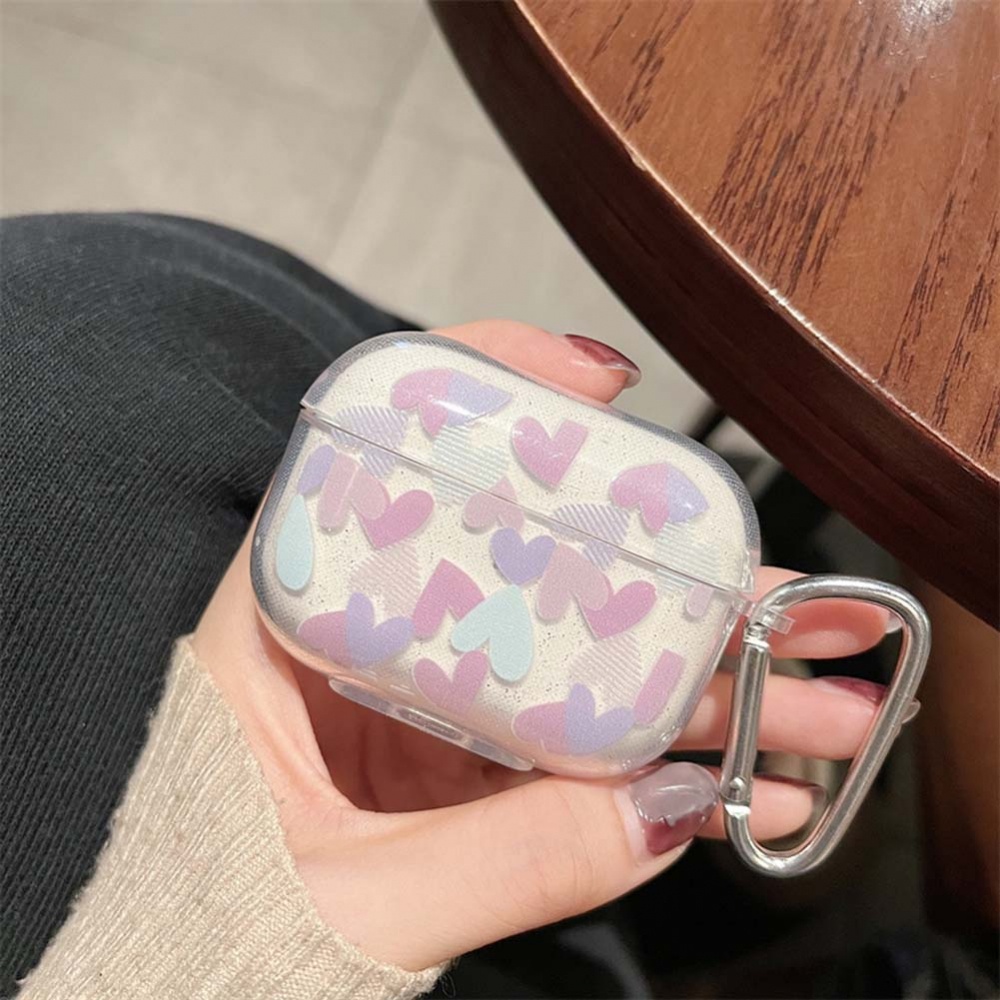 Bảo Vệ Vỏ Bọc Hộp Sạc Tai Nghe Airpods Bằng Silicon Họa Tiết Hoạt Hình Lấp Lánh Xinh Xắn