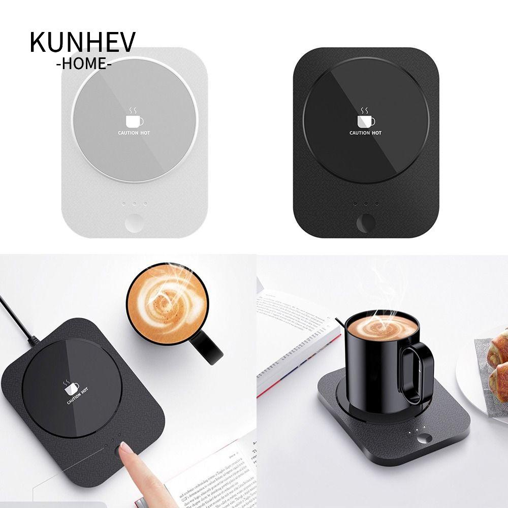 KUNHEV Đế Hâm Nóng Cốc Cà Phê dc 5v Kết Nối usb Tiện Dụng