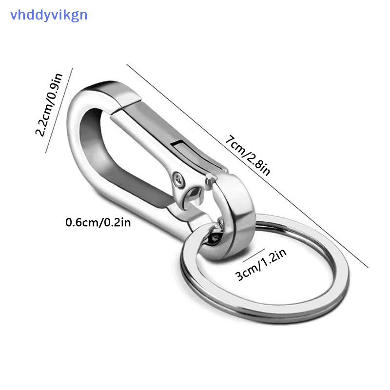 Vhdd Móc Chìa Khóa Bằng Thép Không Gỉ Hình Móng Ngựa Thời Trang Chống Thất Lạc Trang Trí Xe Hơi vn