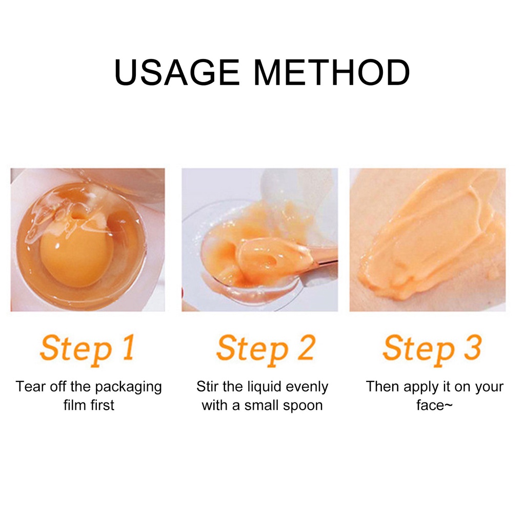 Xh Mặt Nạ Trứng Tự Nhiên Chống Oxy Hóa Dưỡng Ẩm Làm Săn Chắc Da