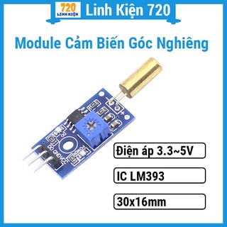 Module cảm biến góc nghiêng 1 kênh SW520 Tilt Sensor
