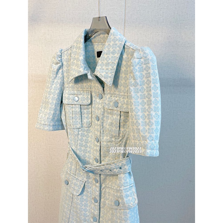 Đầm Cổ polo Cao Cấp Thời Trang Mùa Hè Theo Phong Cách retro Dành Cho Nữ