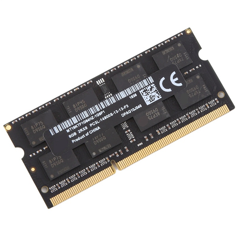 Bộ Nhớ ram 8gb ddr3 1866mhz pc3-14900 2rx8 204 Pin 1.35v Cho laptop