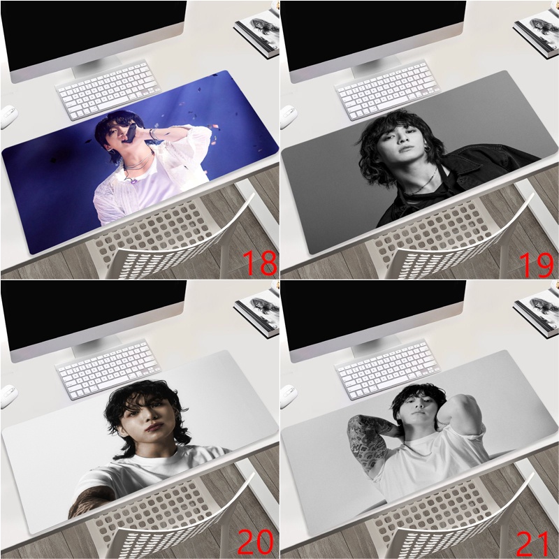 Tấm Lót Chuột Chống Trượt In Hình bts jungkook Dành Cho Văn Phòng
