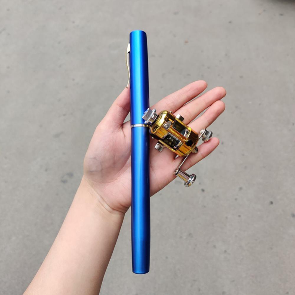 Cần Câu Cá mini 1m Dạng Bút Bỏ Túi Siêu Nhẹ j2z9