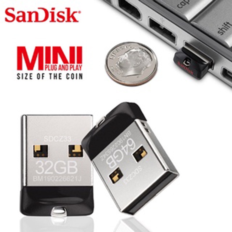 Usb Dung Lượng 100% SanDisk 4GB 512GB 128GB 64GB 32GB