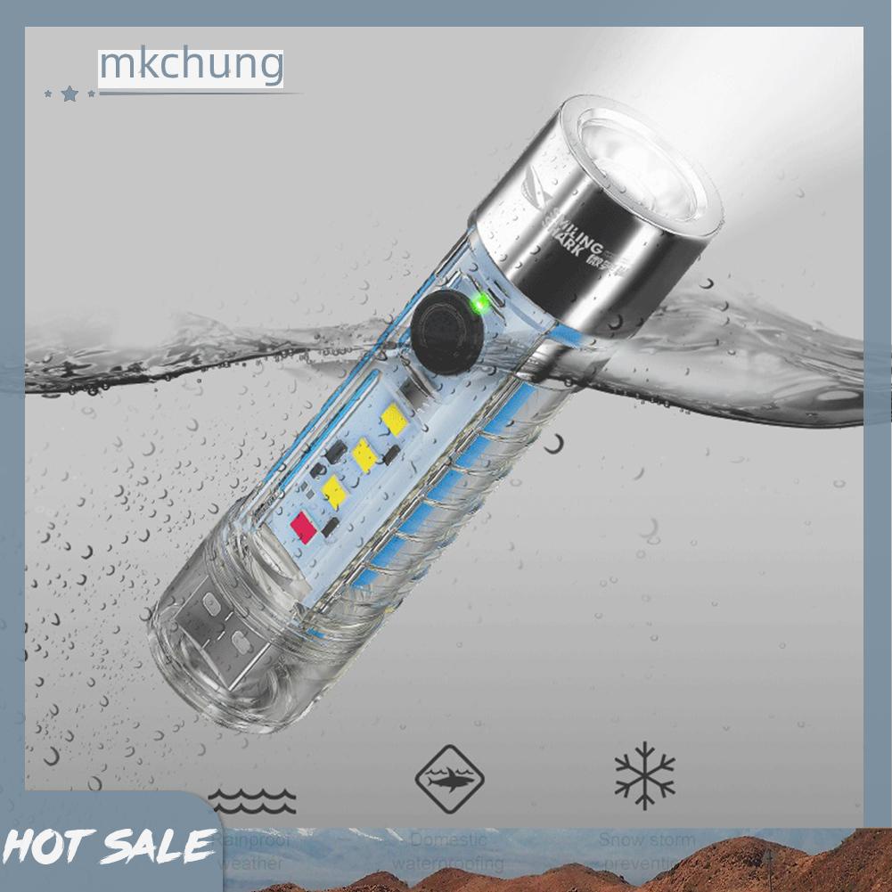 Đèn Pin mini 300lm Kèm Sạc usb Tiện Dụng Mang Theo Du Lịch / Leo Núi