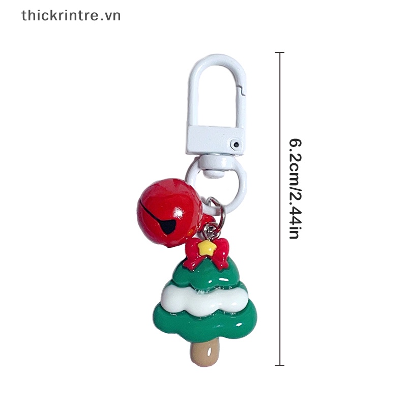 Th Móc Khóa Hoạt Hình Ông Già Noel Tuần Lộc Giáng Sinh Dễ Thương Trang Trí Túi Xách Xe Hơi vn